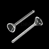 Resin Stud Earring Findings LS-X1-FIND-H046-06-3