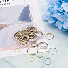 Craftdady 64Pcs 8 Styles 304 Stainless Steel Linking Ring STAS-CD0001-19-11
