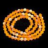 Imitate Austrian Crystal Bicone Frosted Glass Beads Strands EGLA-A039-T2mm-MB23-3