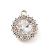 Alloy Rhinestone Pendants ALRI-C008-58LG-01-1