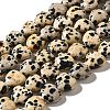 Natural Dalmatian Jasper Beads Strands G-R190-10mm-63-2