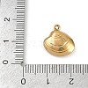 Ocean 304 Stainless Steel Charms STAS-P390-01B-G-3