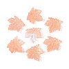 Baking Paint Transparent Glass Pendants DGLA-N014-11A-05-1