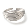 304 Stainless Steel Cuff Rings for Women RJEW-Z074-22P-2