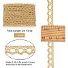 Metallic Lace Trim MCOR-WH0003-03D-3