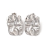 Non-Tarnish 304 Stainless Steel Stud Earrings for Women EJEW-L272-030P-03-1