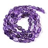 Natural Amethyst Beads Strands G-P497-01B-19-3