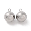 Non-Tarnish 304 Stainless Steel Charms STAS-G336-04F-P-1