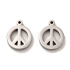 Non-Tarnish 304 Stainless Steel Charms LS-STAS-L022-137P-1