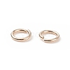 Yellow Gold Filled Jump Rings KK-G164-1-3