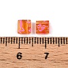 2-Hole Transparent Glass Seed Beads SEED-S023-30C-13-3