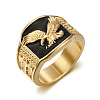 304 Stainless Steel and Enamel Finger Rings for Men FS-WG4515C-03-2