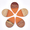 Resin & Wood Pendants RESI-T023-02-M-2