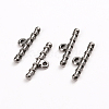 304 Stainless Steel Toggle Clasps Parts STAS-D142-05C-P-1