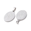 Non-Tarnish Fashionable 304 Stainless Steel Pendants LS-STAS-J009A-01-3