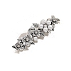 Alloy Rhinestone Hair Barrettes PW-WG2A342-04-1