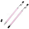 2Pcs Iron and PVC and Acrylic Alligator Memo Clips FIND-SC0011-26A-1