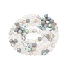 Electroplate Glass Beads Strands EGLA-P048-A03-2