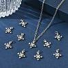 SHEGRACE Brass Micro Pave Cubic Zirconia Pendants XGRQ3D201-487P-5