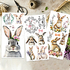 3 Sheets 3 Styles PVC Waterproof Decorative Stickers DIY-WH0404-530-4