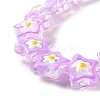 Handmade Lampwork Beads Strands LAMP-K037-07D-3