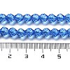 Transparent Glass Beads Strands GLAA-A014-03G-4