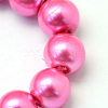 Baking Painted Glass Pearl Bead Strands HY-Q003-3mm-54-3