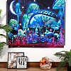 Black Light Aesthetic Mushroom Wall Tapestry JX151A-1