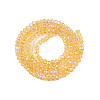 Electroplate Glass Beads Strands EGLA-A044-T1mm-L03-3