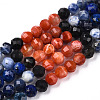 Natural & Synthetic Mixed Gemstone Beads Strands G-D080-A01-01-10-4