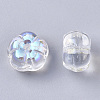 Electroplate Transparent Glass Beads LS-GLAA-N035-07A-E01-3
