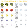 100Pcs 10 Styles Cubic Zirconia Cabochons ZIRC-YW0001-20A-3