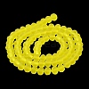 Transparent Glass Beads Strands X1-EGLA-A034-T4mm-MD29-4