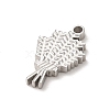Non-Tarnish 304 Stainless Steel Pendants STAS-L022-279P-2