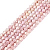 Anti-Tarnish Electroplate Bicone Glass Beads Strands EGLA-T021-4mm-16-03-1