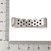 304 Stainless Steel Panther Chain Connector Charms STAS-Z147-11P-01-3