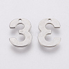 Tarnish Resistant 201 Stainless Steel Charms STAS-F175-01P-3-1