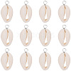 SUNNYCLUE 30Pcs Natural Cowrie Shell Pendants SHEL-SC0001-31B-1