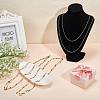 304 Stainless Steel Satellite Chain Necklaces for Women NJEW-SW00052-5