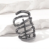 Alloy Hair Coil Cuffs PW-WGDE1CE-03-1