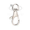 Tarnish Resistant Polished 316 Surgical Stainless Steel Large Lobster Claw Swivel Clasps STAS-R072-27-3