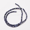 Natural Sodalite Round Bead Strands X-G-P072-27-10mm-2