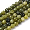 Natural Canada Jade Beads Strands G-NH0029-02C-1