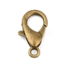 Zinc Alloy Lobster Claw Clasps E106-AB-NR-4