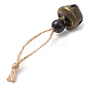 Iron Bell Pendant Decoration HJEW-JM02488-01-4