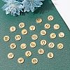 Unicraftale 26Pcs 26 Letters 304 Stainless Steel Charms STAS-UN0021-27G-4