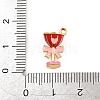 Brass Enamel Pendants KK-CBA57BD-04G-3