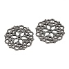 Tibetan Style Filigree Joiners Links LS-TIBE-A11623-B-LF-2