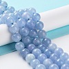 Dyed Natural Malaysia Jade Beads Strands G-G021-02C-07-2