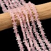 Natural Rose Quartz Beads Strands G-F817-A01-01-1